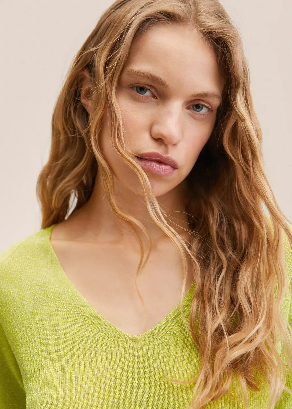 Pullover maglia lurex