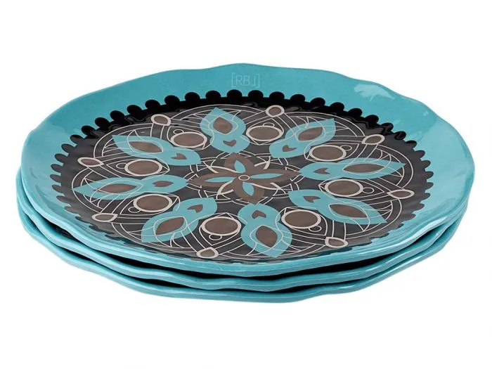Rebel Outdoor piattino blu