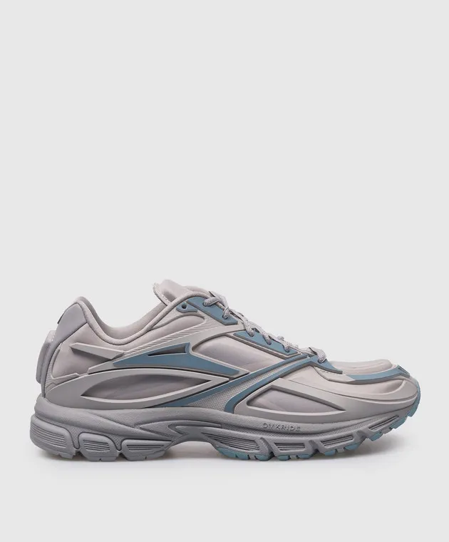 Reebok + NGG Moderne scarpe da ginnastica grigie Premier Road RMIA035C99FAB004
