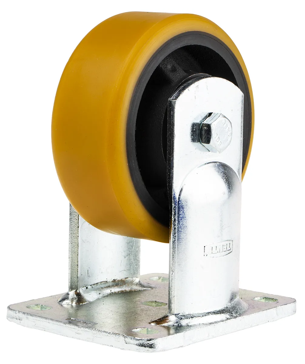 Ruota per carrelli orientabile Tente in Poliuretano, Ø 125mm, 550kg