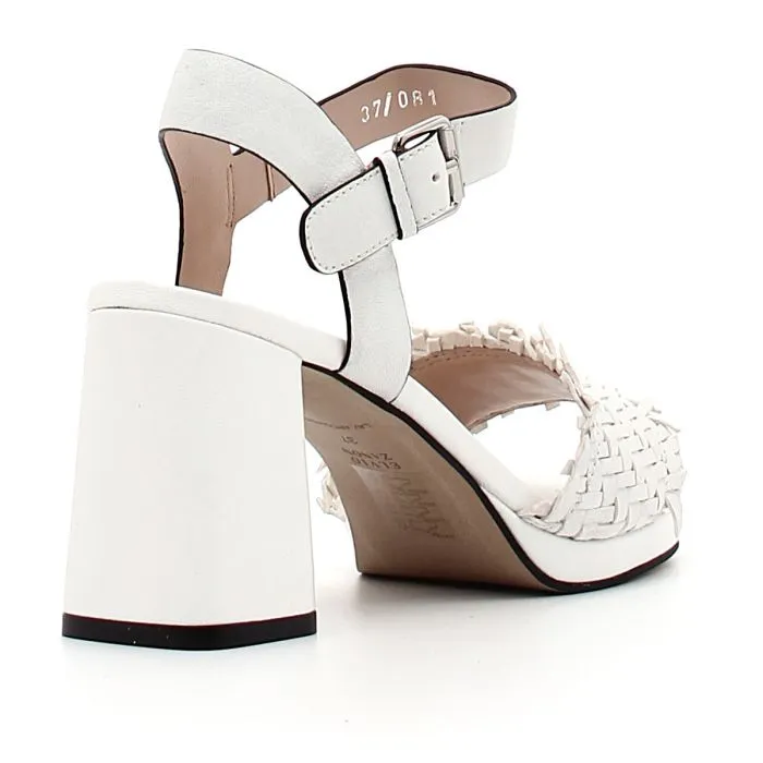 SANDALO DONNA BIANCO BIANCO