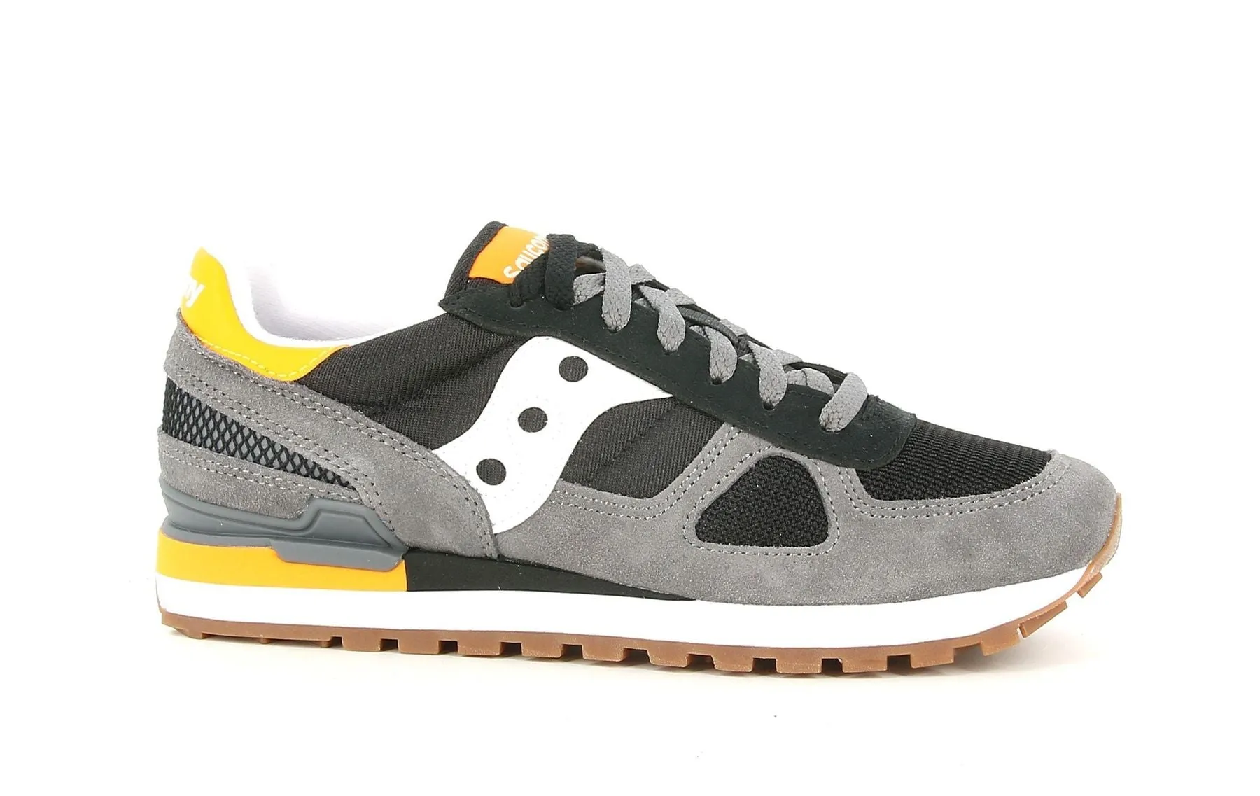 Saucony Shadow Grigio Nero Giallo 2024