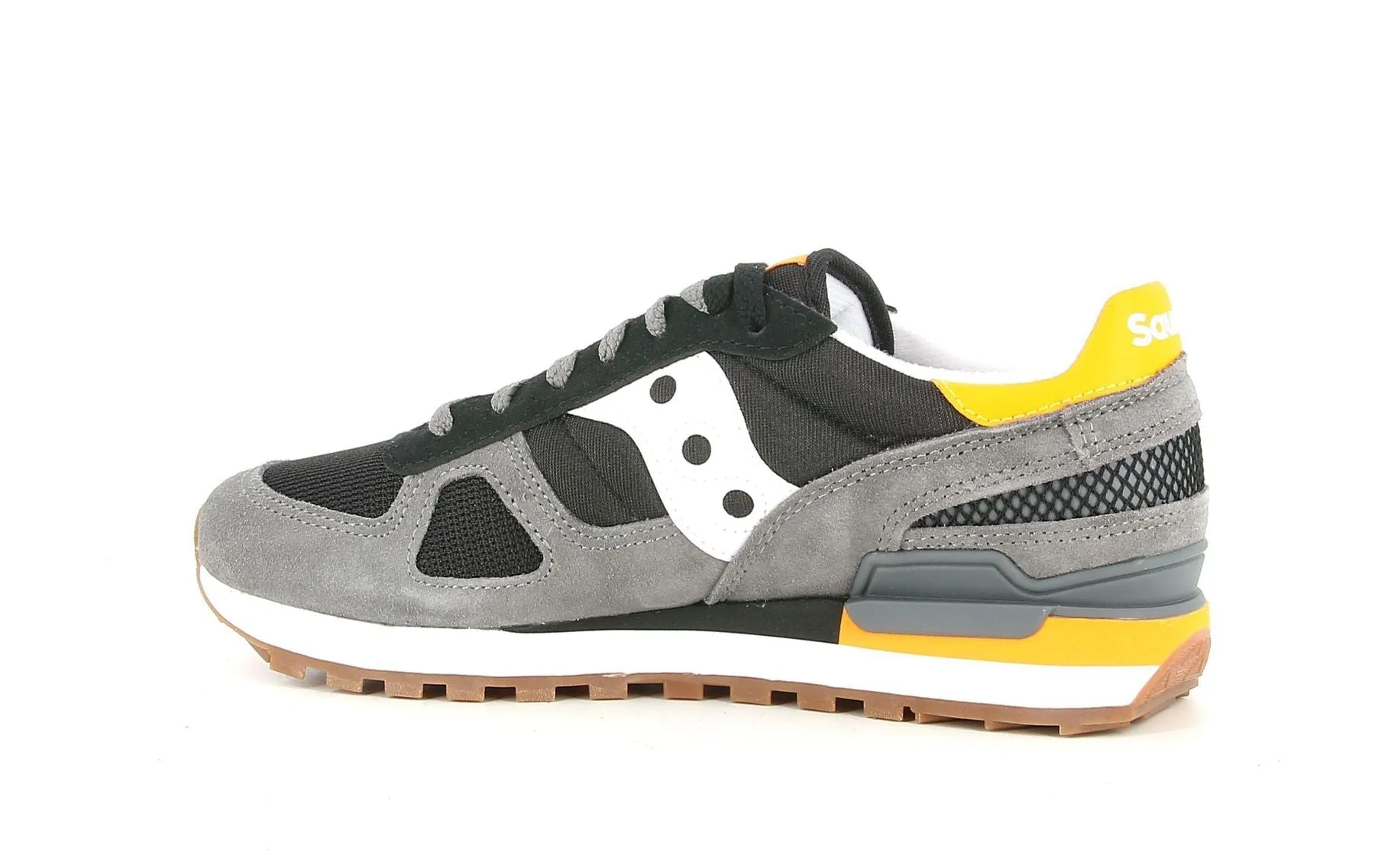Saucony Shadow Grigio Nero Giallo 2024