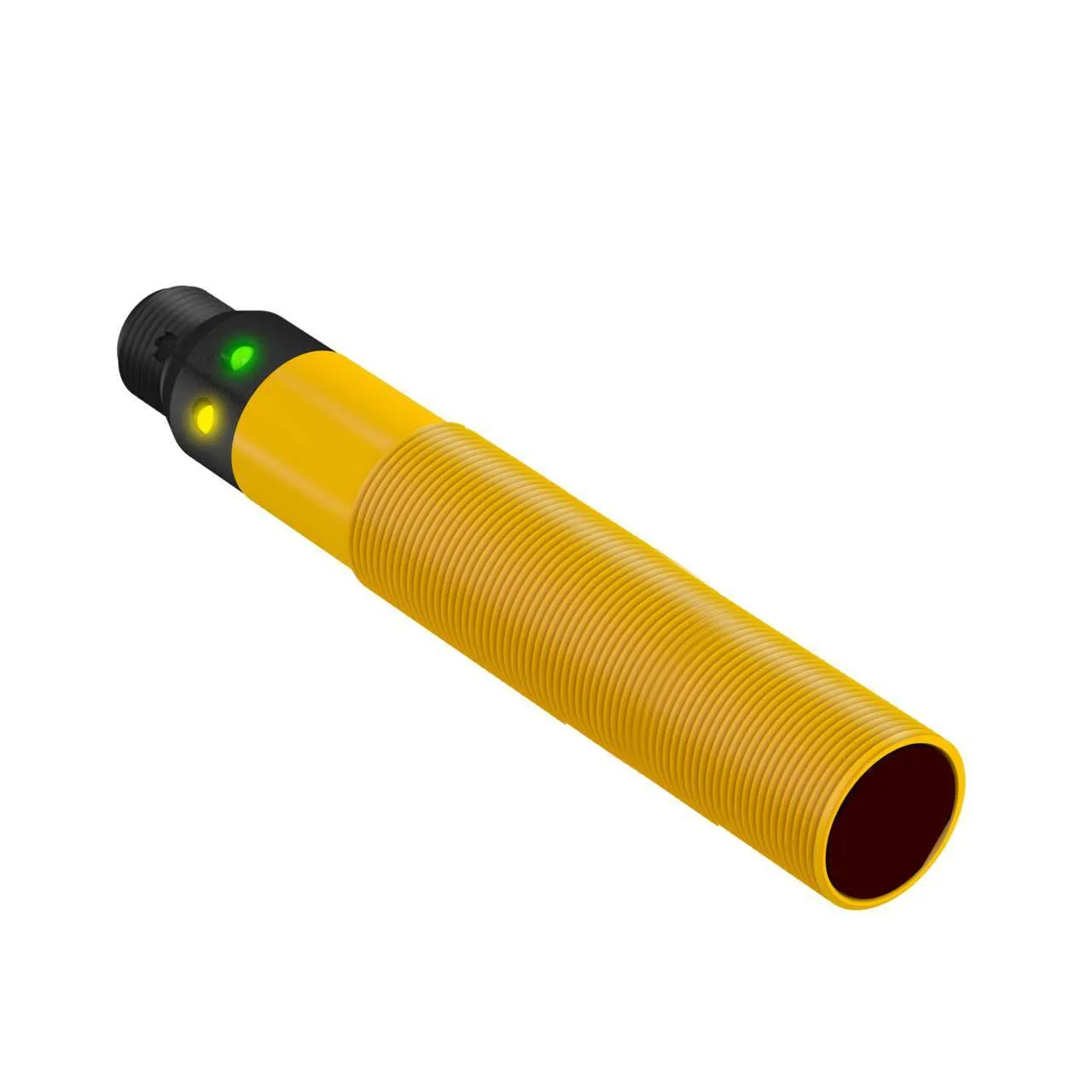 Sensore fotoelettrico Cilindrico Banner, a diffusione, rilevamento 100 mm, uscita Interruttore CA a stato solido