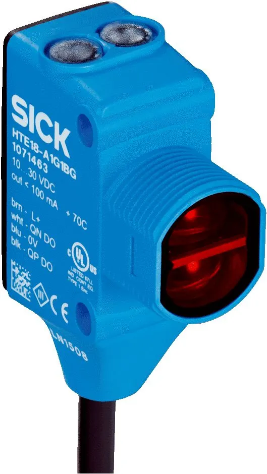 Sensore fotoelettrico Rettangolare SICK, , rilevamento 5 → 1000 mm, uscita PNP
