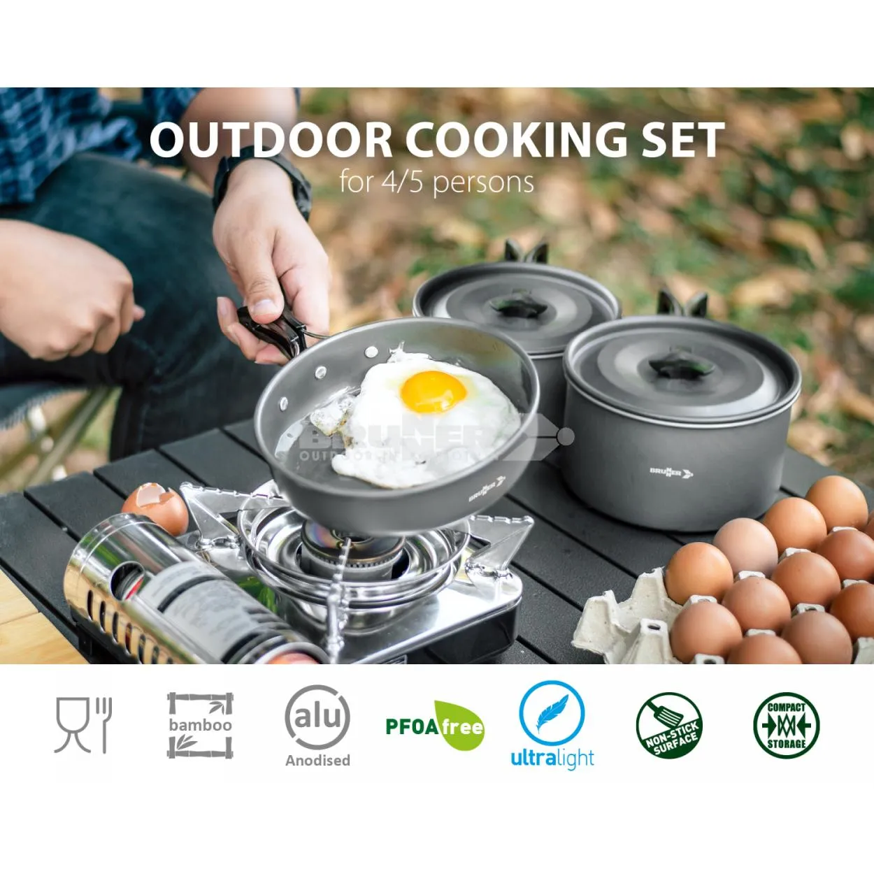 Set popote PackPot Ultralite 20