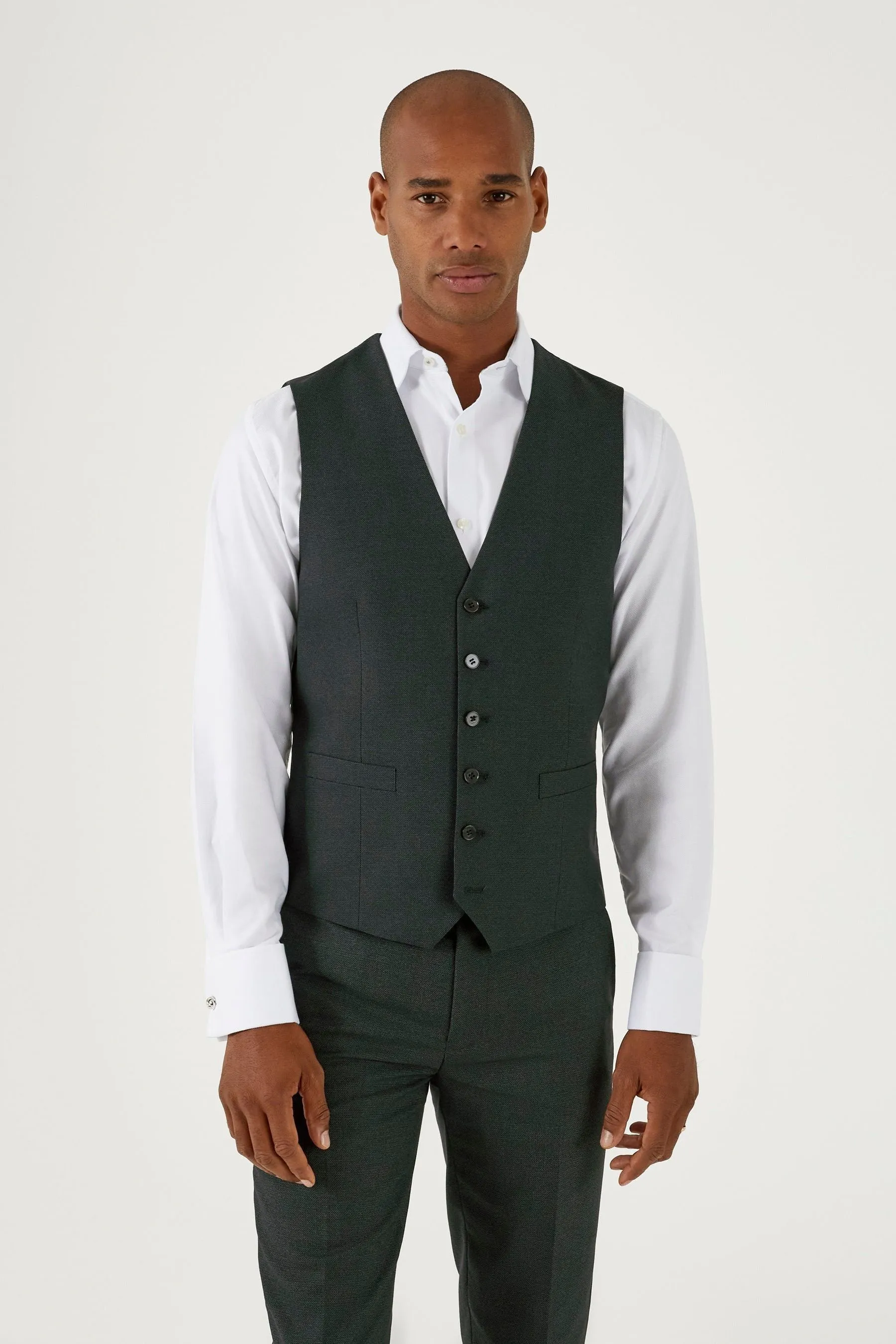 Skopes - Harcourt - Gilet monopetto con Vestibilità sartoriale da completo
