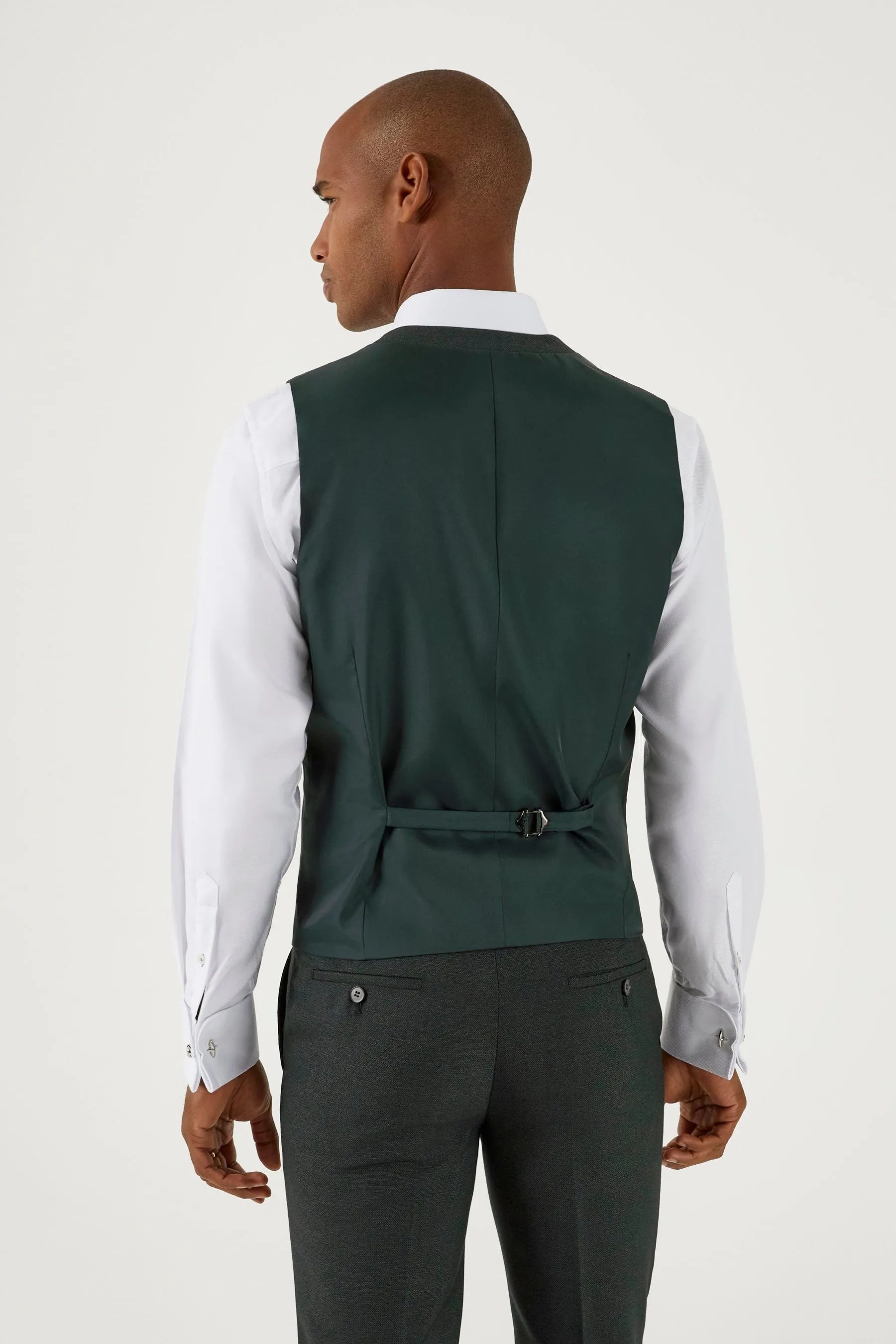 Skopes - Harcourt - Gilet monopetto con Vestibilità sartoriale da completo