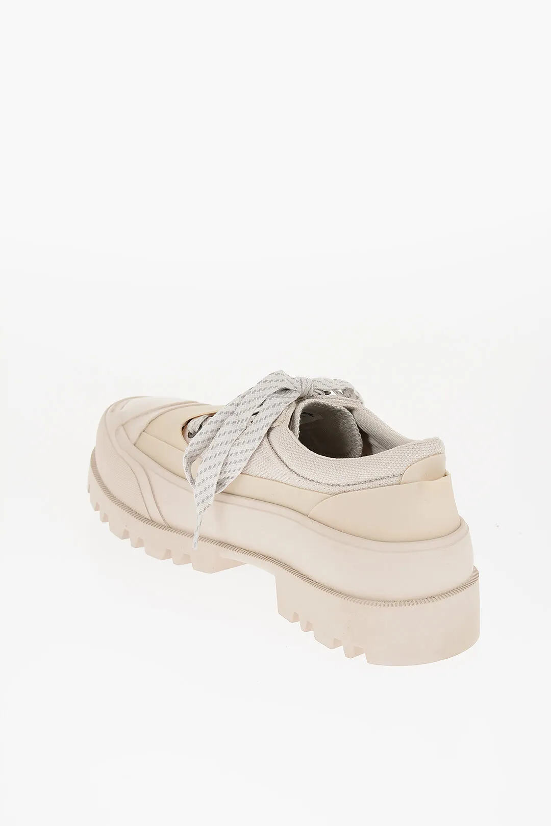 Sneakers Basse D-HIKO in Tessuto con Suola Carrarmata