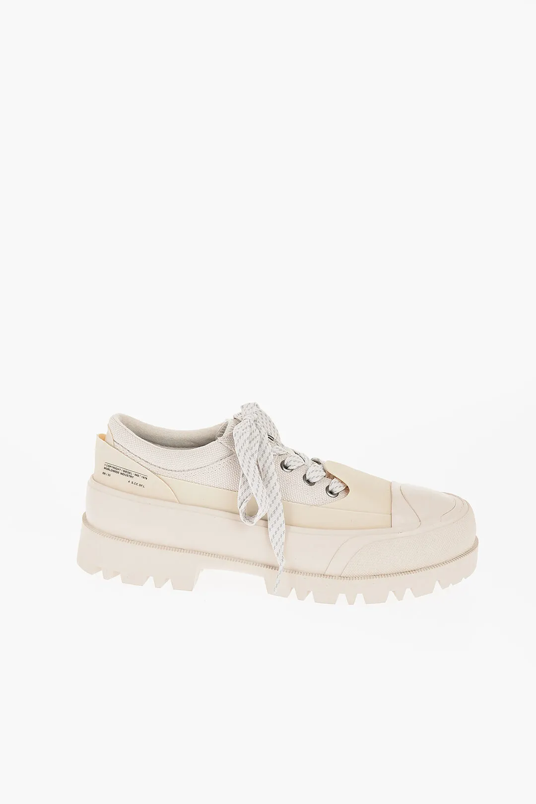 Sneakers Basse D-HIKO in Tessuto con Suola Carrarmata