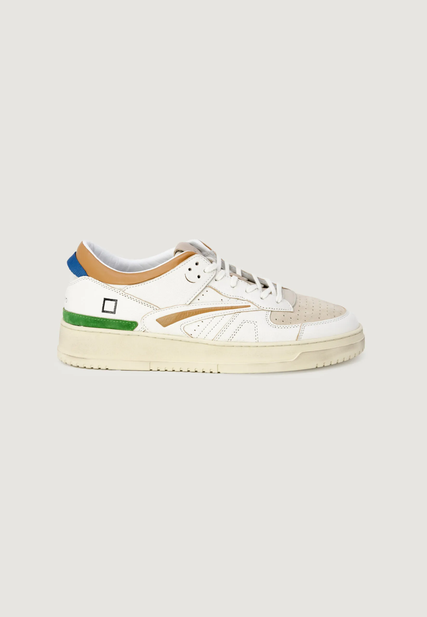 Sneakers D.a.t.e. TORNEO COLORED Bianco