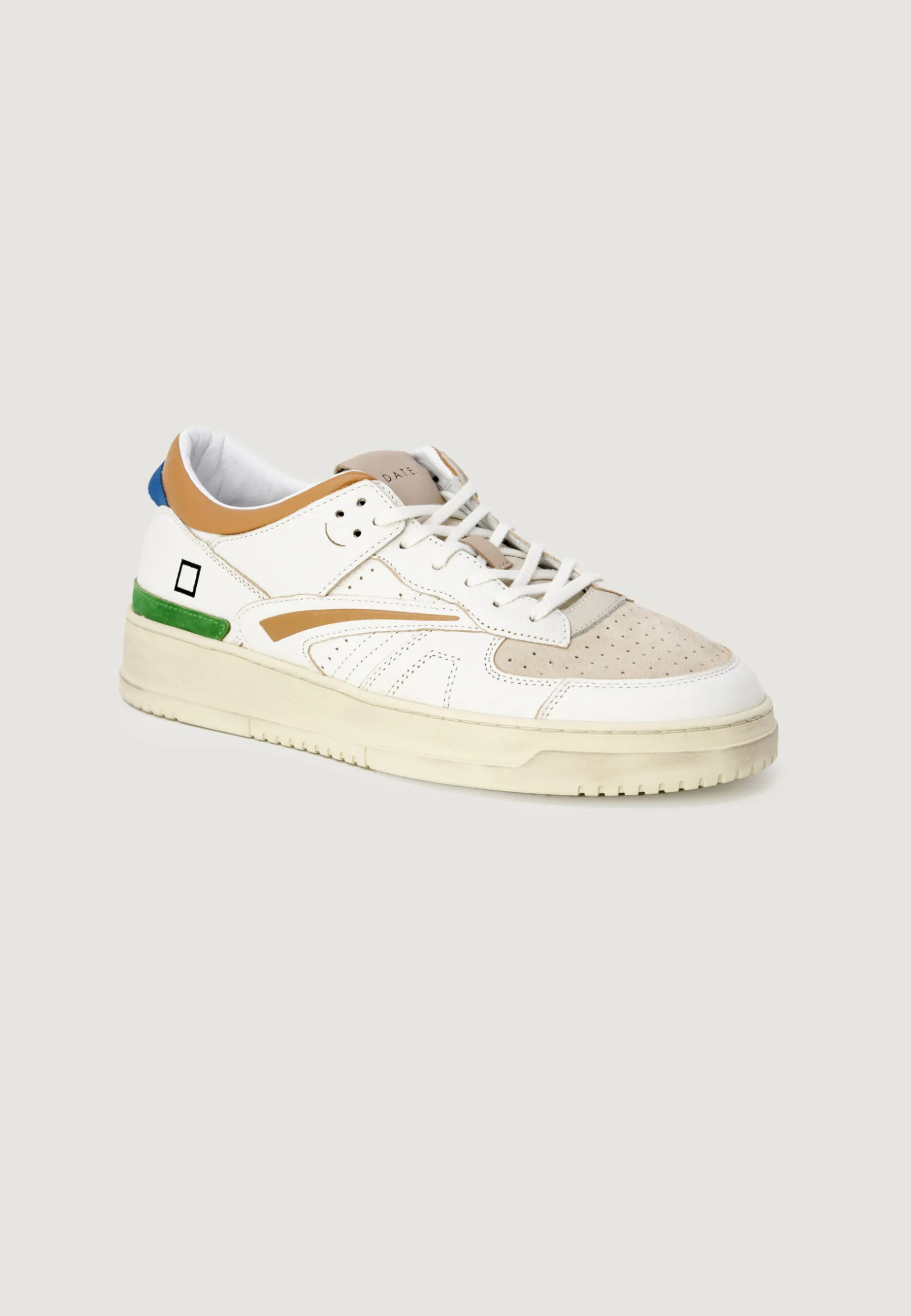 Sneakers D.a.t.e. TORNEO COLORED Bianco