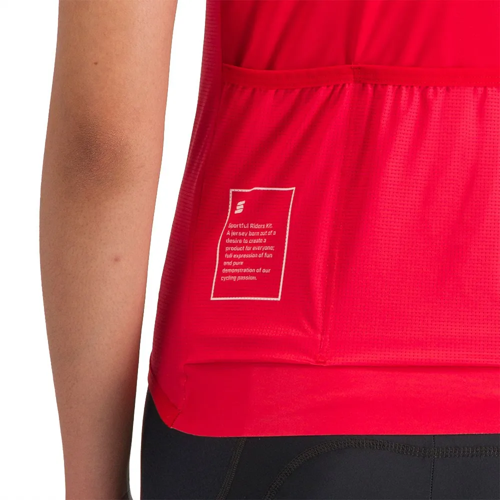 Sportful Maglia Ciclismo Srk Rosso Donna