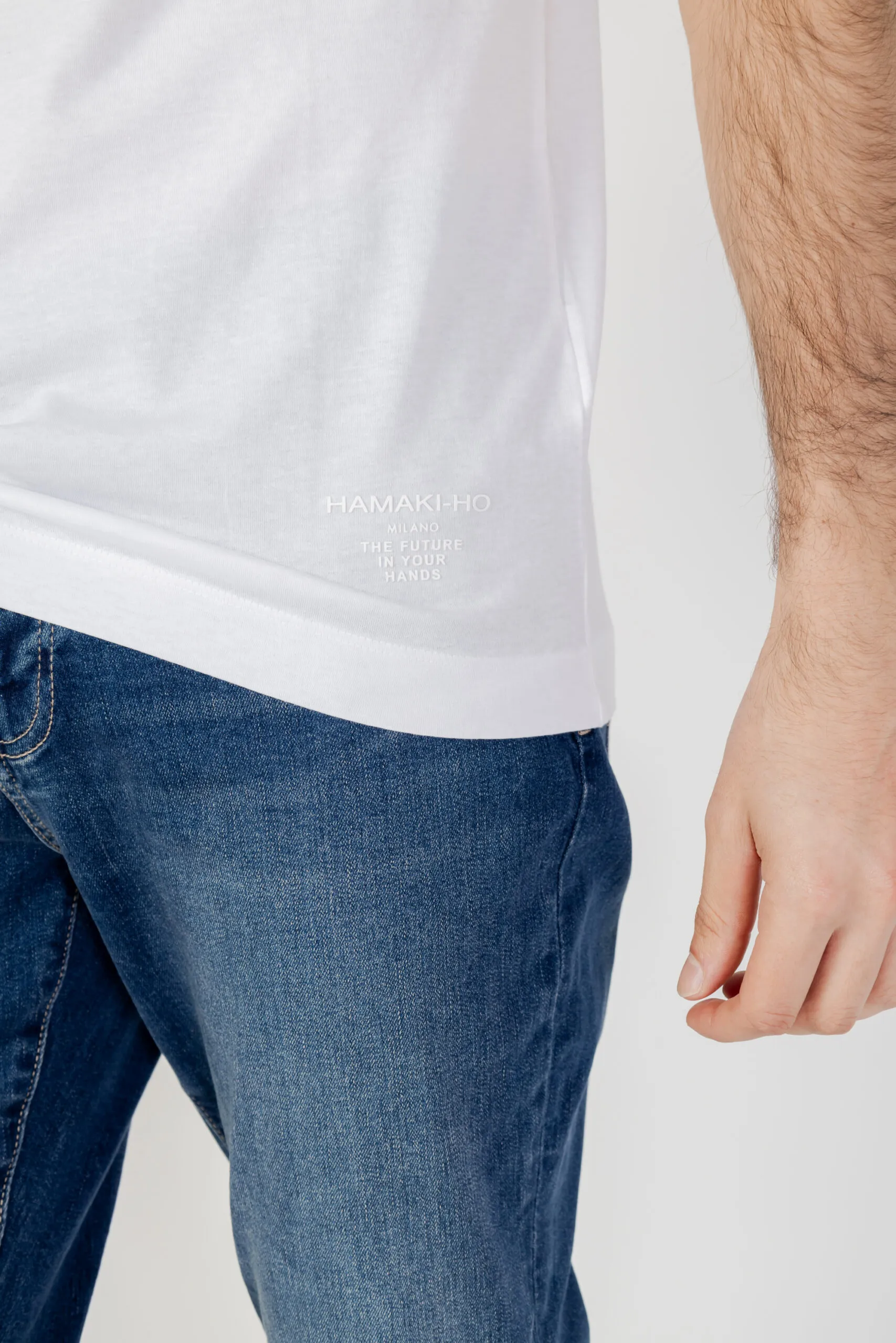 T-shirt Hamaki-ho  Bianco