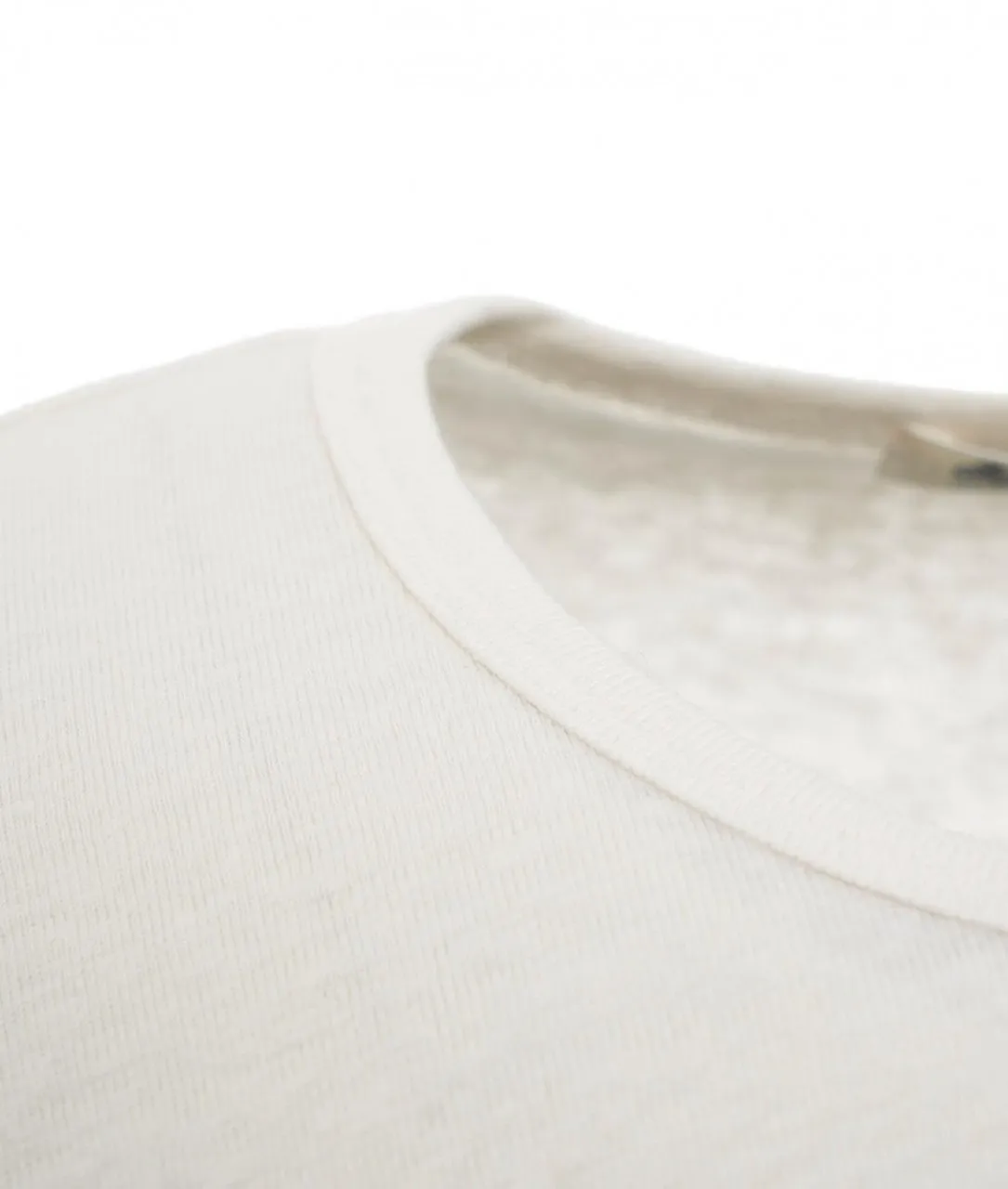 T-shirt Lino bianco bianco