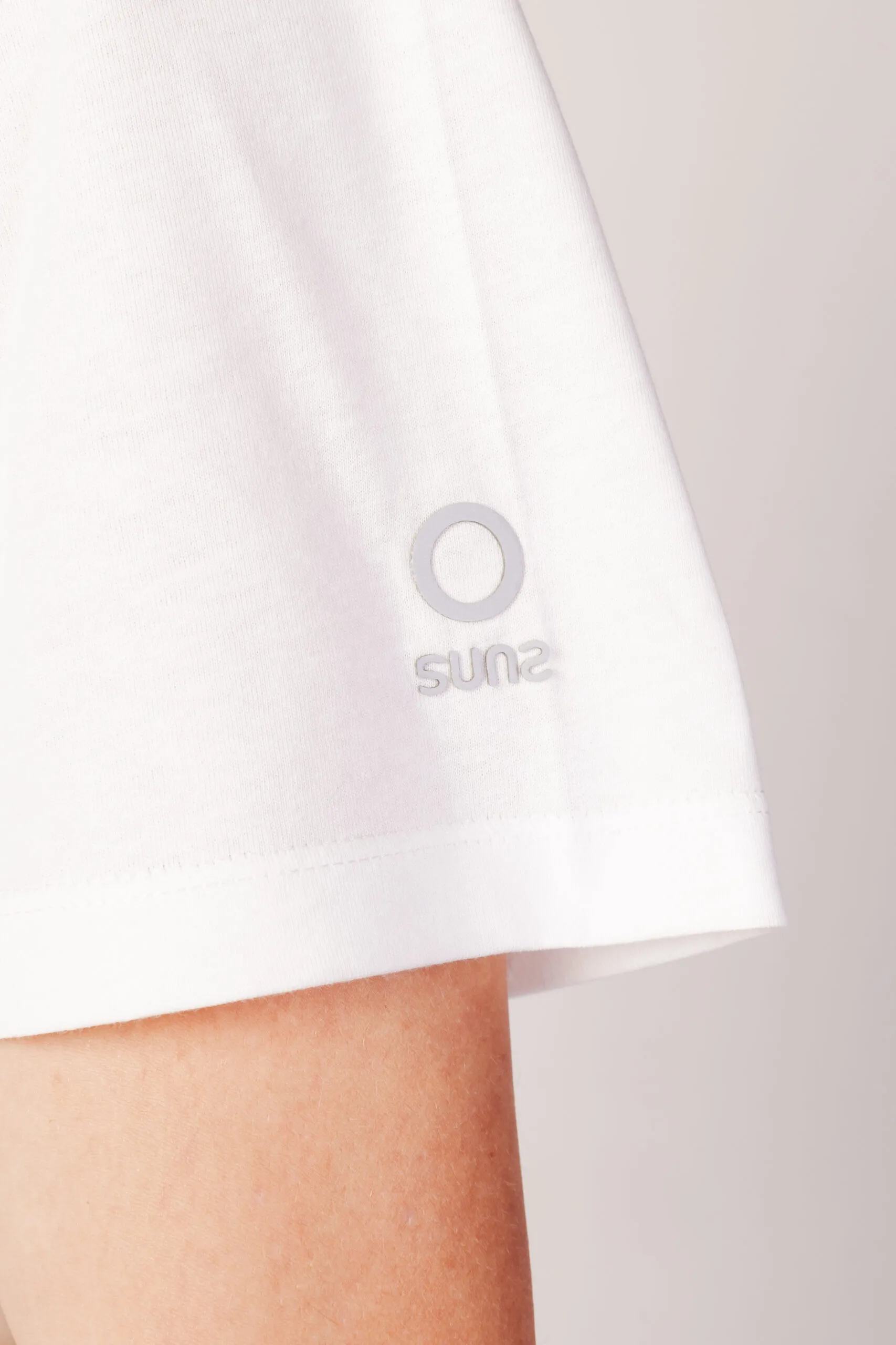 T-shirt Suns paolo basic logo Bianco