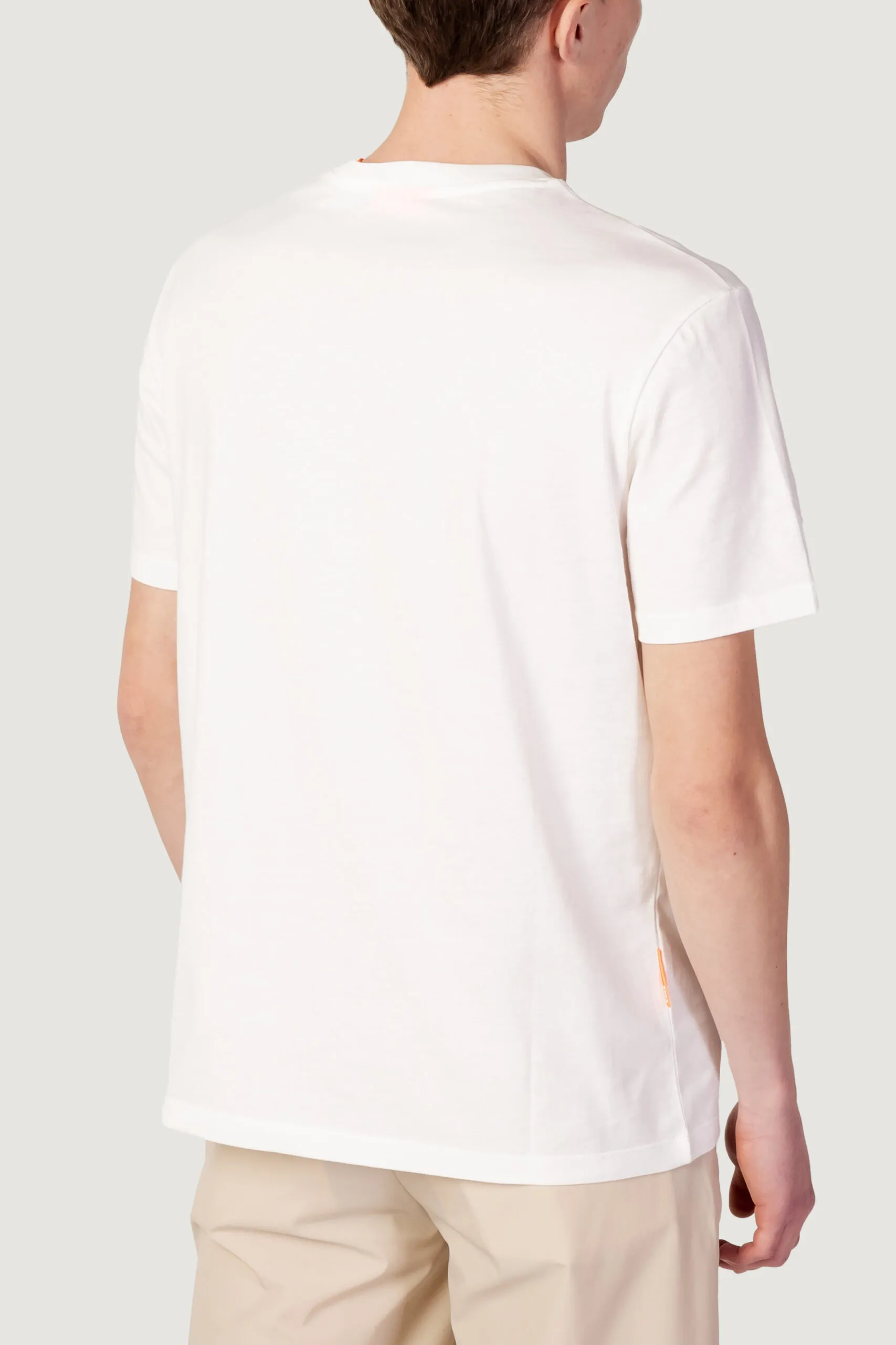 T-shirt Suns paolo basic logo Bianco