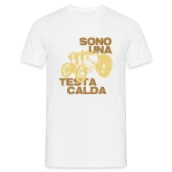 'testa calda' Maglietta uomo 