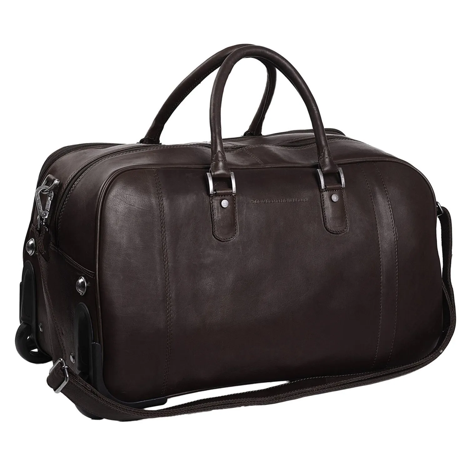 The Chesterfield Brand Wax Pull Up 2 ruote Borsa da viaggio Pelle 60 cm