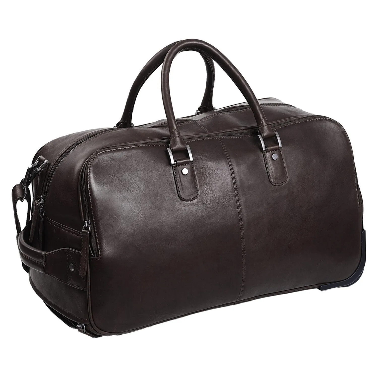 The Chesterfield Brand Wax Pull Up 2 ruote Borsa da viaggio Pelle 60 cm