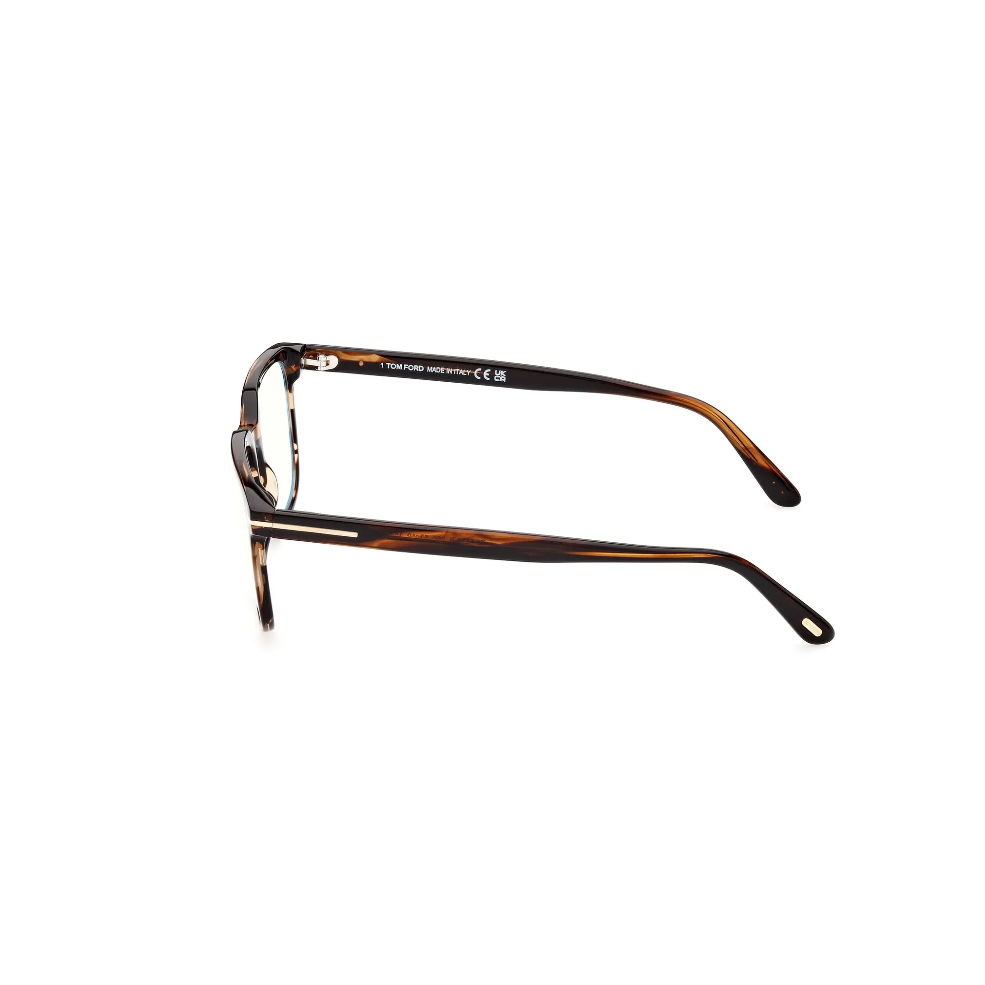   Tom Ford FT 5818-B Blue Filter 050 Marrone Scuro Altri | Occhiale Da Vista Uomo 