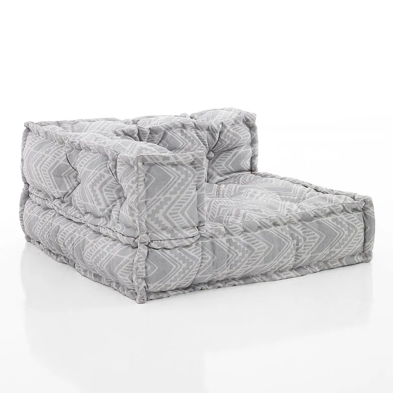 Tomasucci Outdoor Elemento angolare Outdoor IKAT, grigio