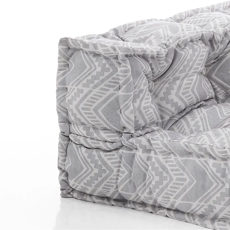 Tomasucci Outdoor Elemento angolare Outdoor IKAT, grigio