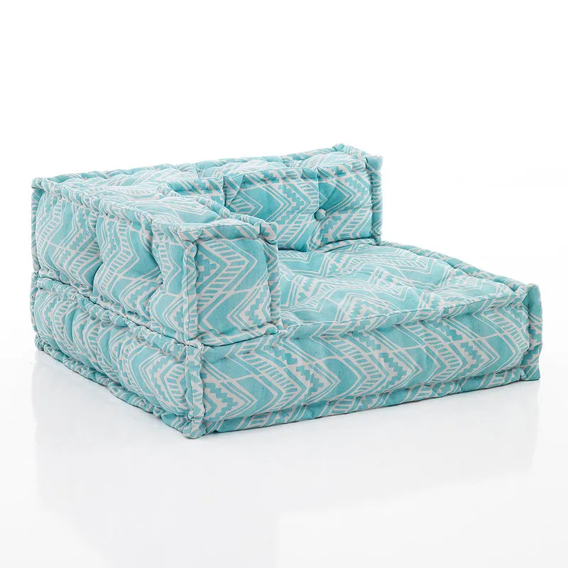 Tomasucci Outdoor Elemento angolare Outdoor IKAT, menta