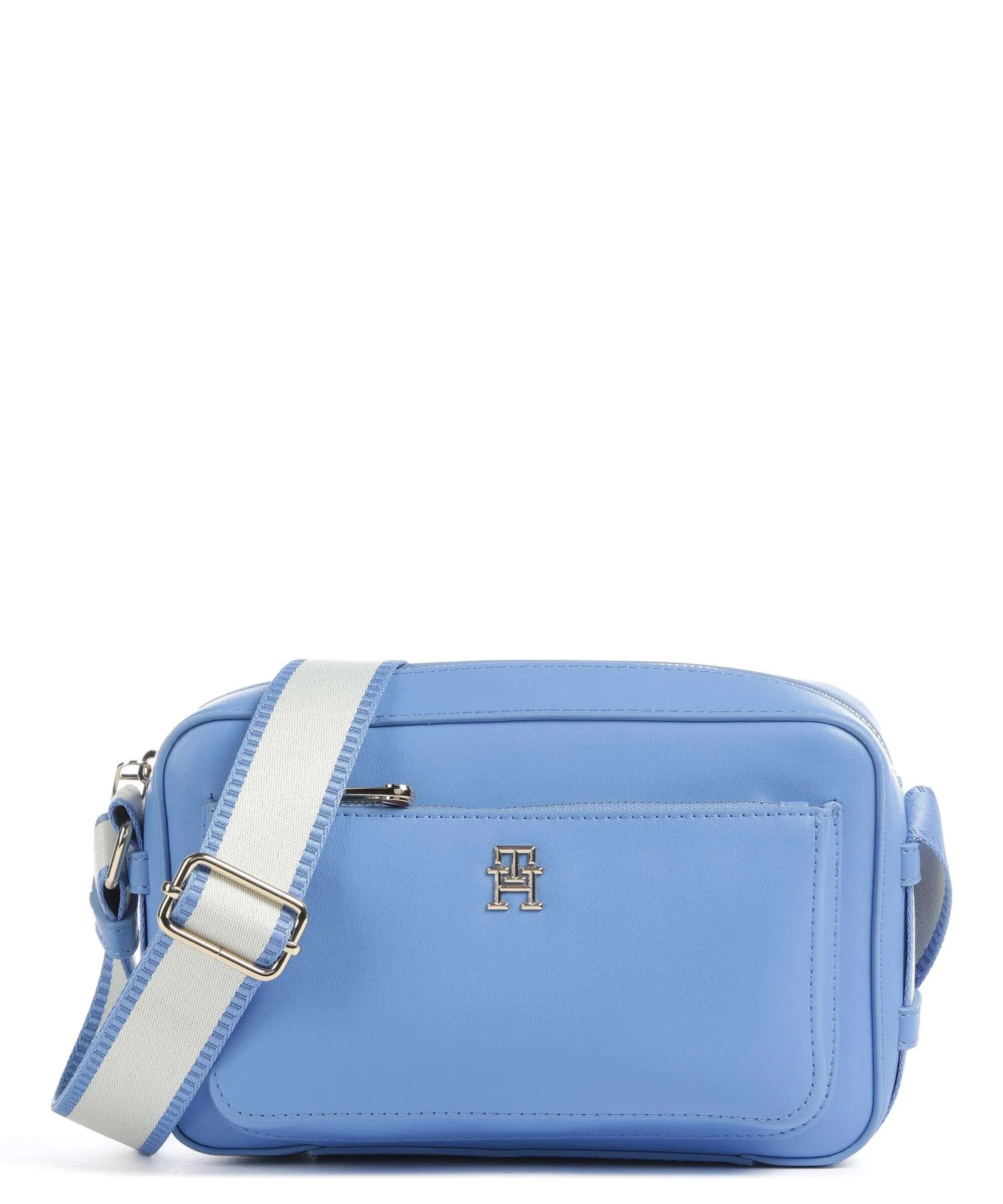  Tommy Hilfiger Iconic Borsa a tracolla pelle sintetica blu  