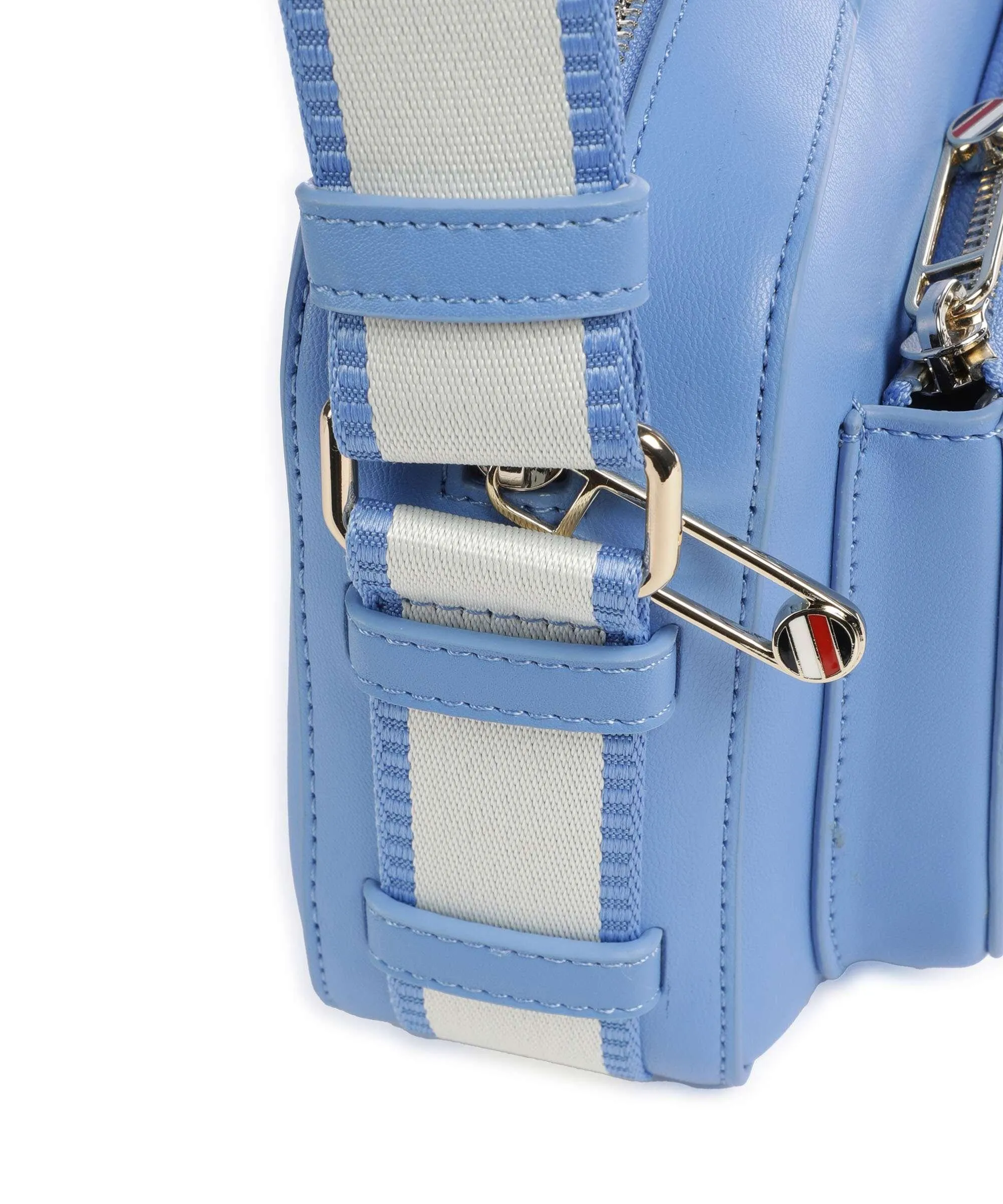  Tommy Hilfiger Iconic Borsa a tracolla pelle sintetica blu  