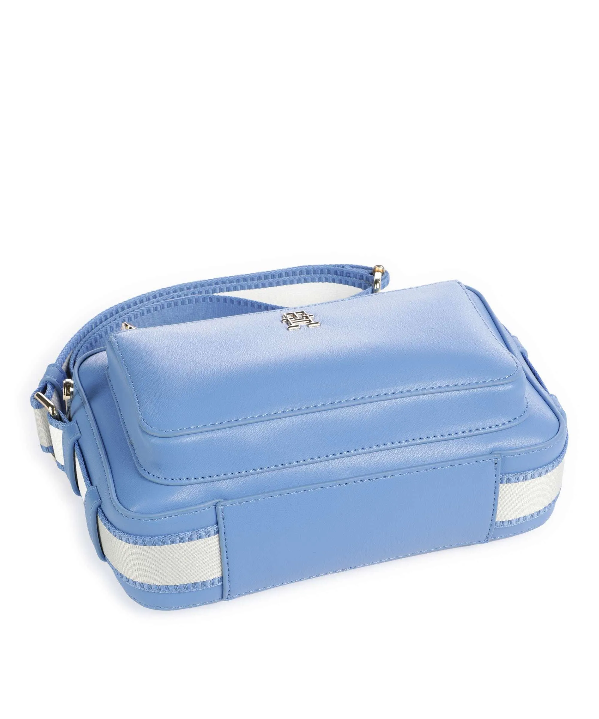  Tommy Hilfiger Iconic Borsa a tracolla pelle sintetica blu  