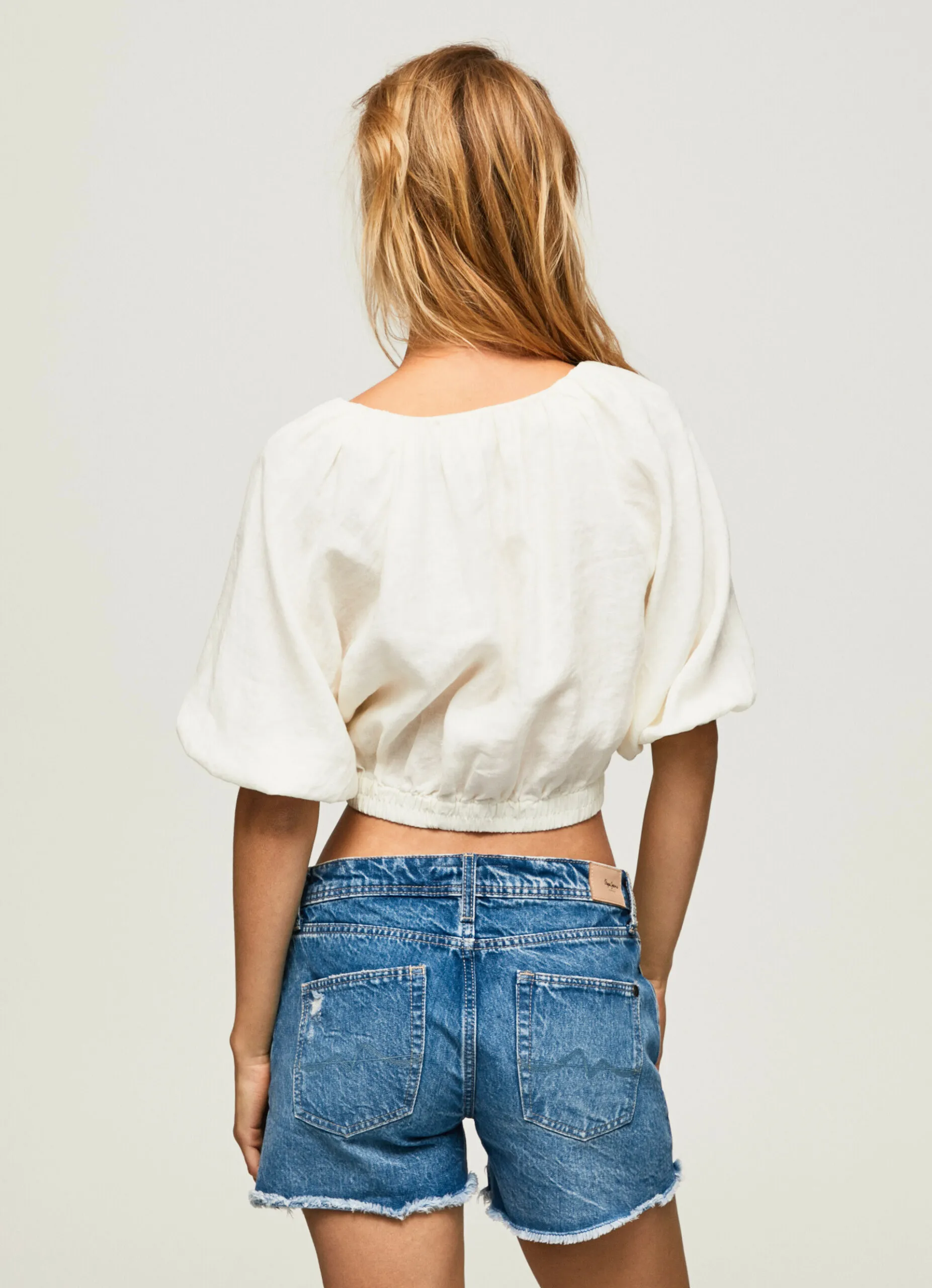 Top Pepe Jeans prabha Bianco