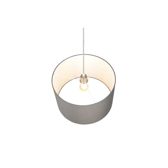 Trio-Leuchten Hotel Lampada a Sospensione Nichel opaco, 1-Luce