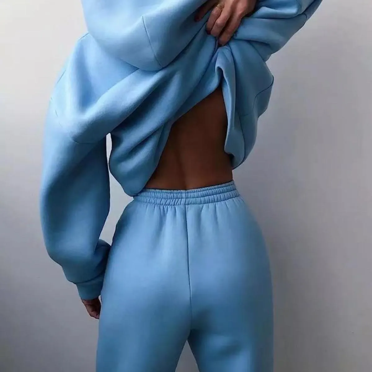 Tuta autunno-inverno Donna Tuta oversize da donna Set invernale in due pezzi