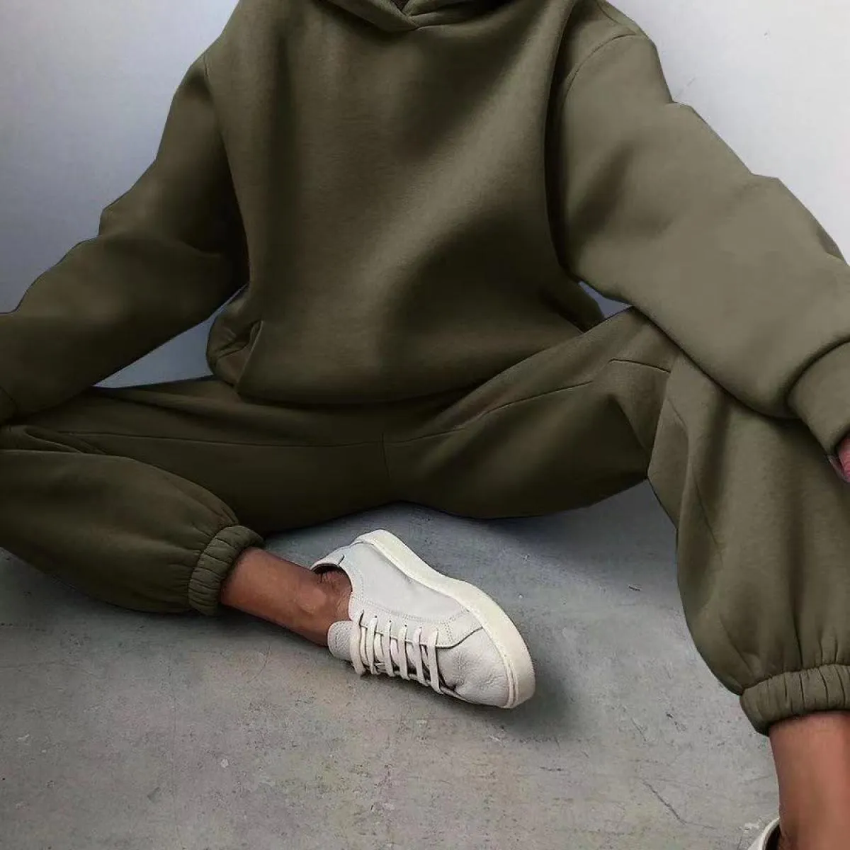 Tuta autunno-inverno Donna Tuta oversize da donna Set invernale in due pezzi