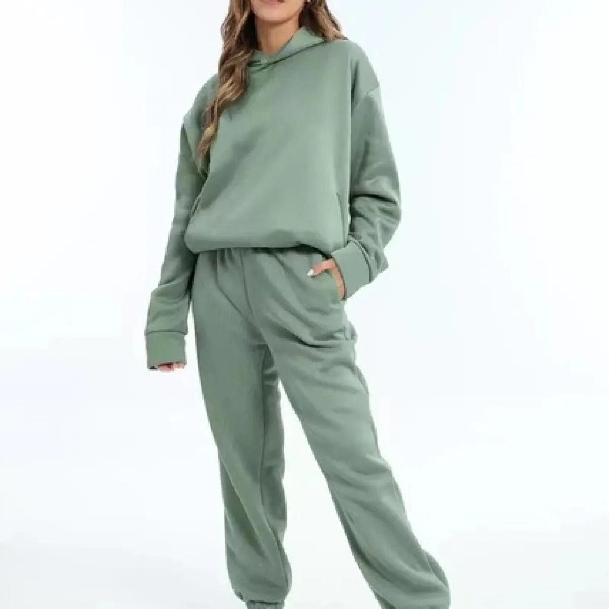 Tuta autunno-inverno Donna Tuta oversize da donna Set invernale in due pezzi