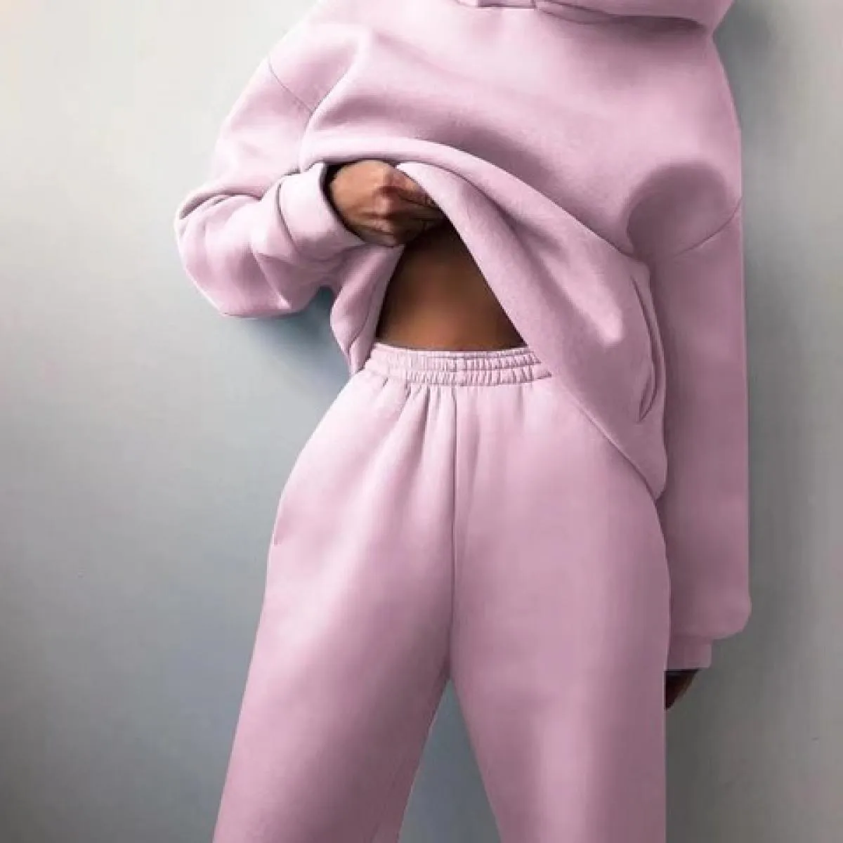 Tuta autunno-inverno Donna Tuta oversize da donna Set invernale in due pezzi