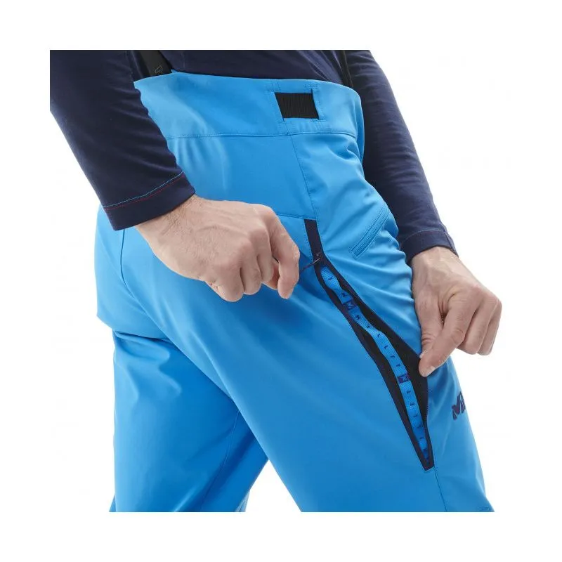 Uomo Millet Pantaloni antivento Shield (nero)