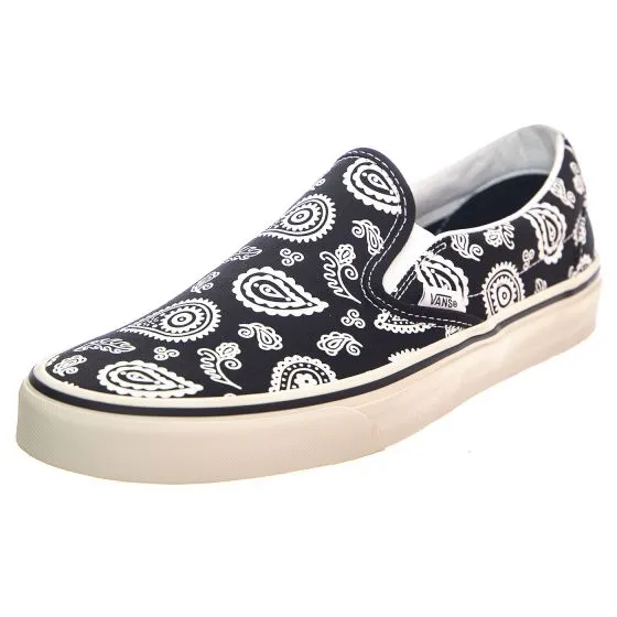 Vans Classic Slip-On Prim Black - Scarpe Slip-On Profilo Basso Uomo Multicolore    