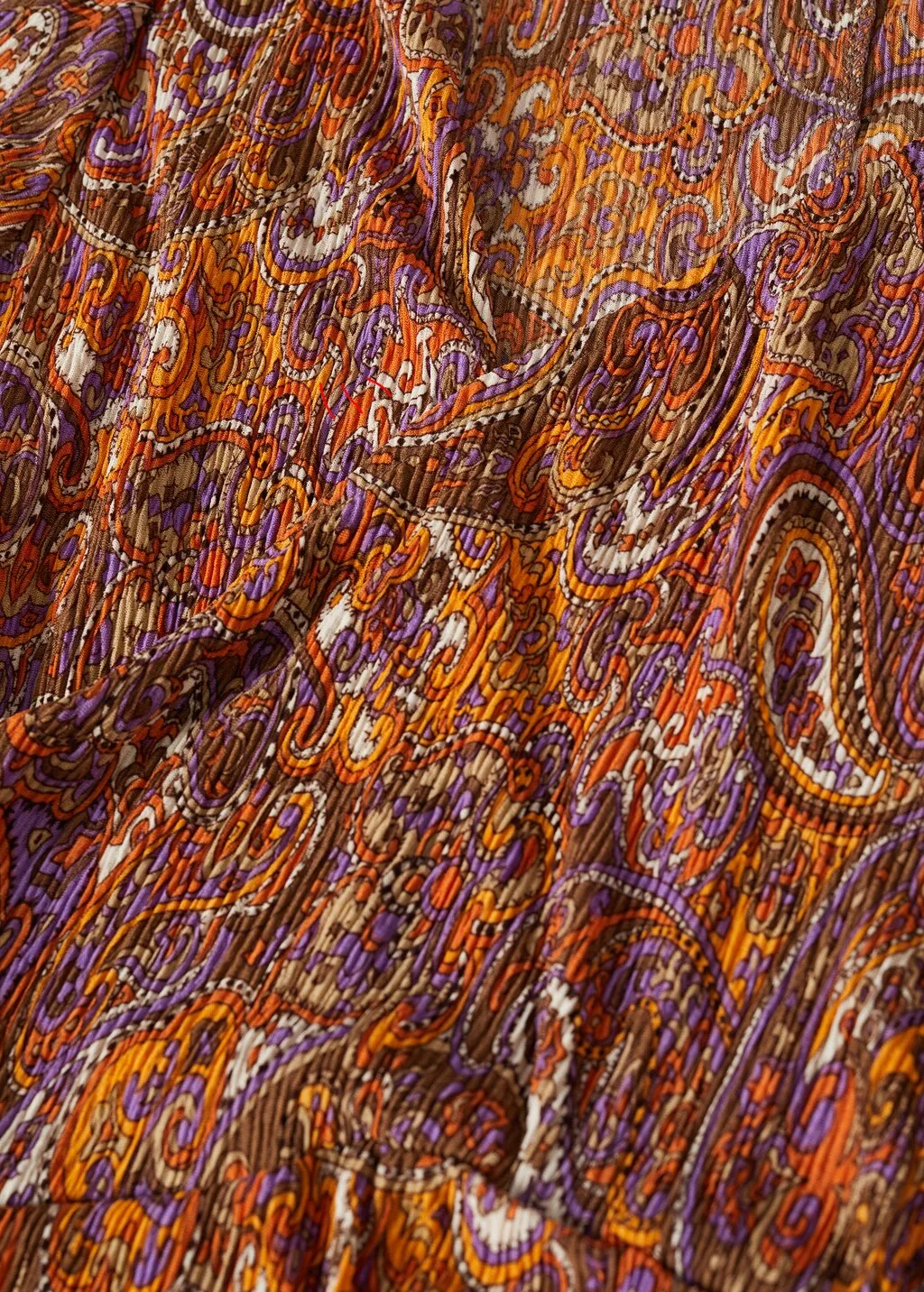 Vestito texture stampa