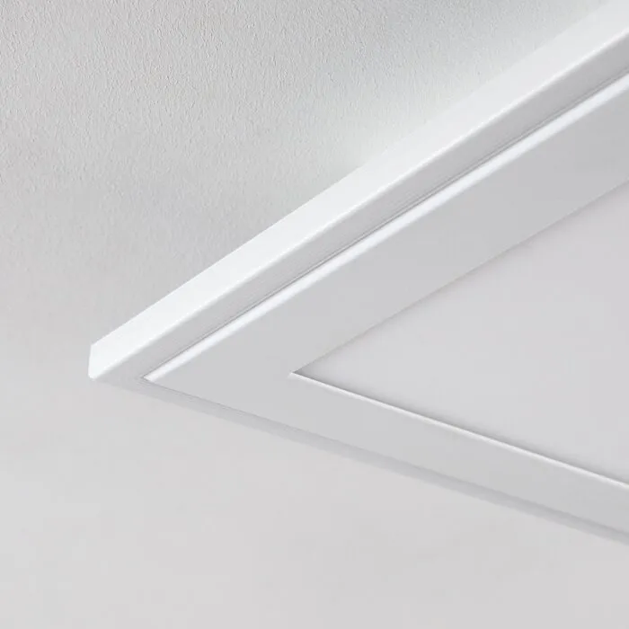 Voisines Plafoniera LED Bianco, 1-Luce, Telecomando, Cambia colore