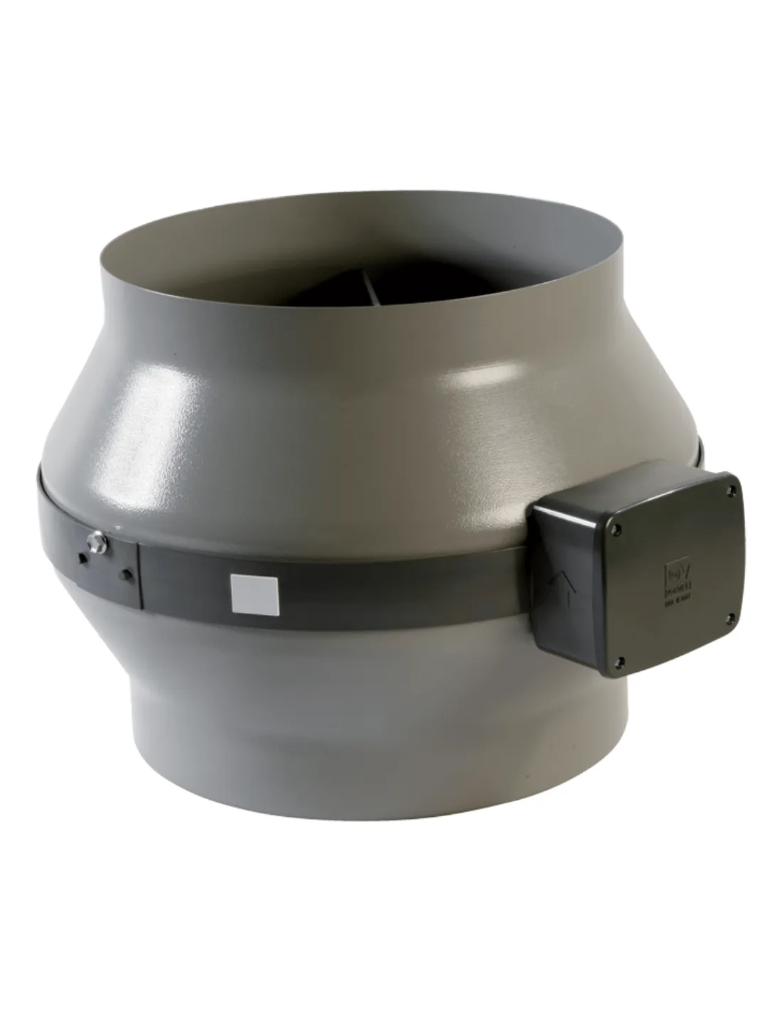 Vortice 16151 Aspiratore centrifugo assiale Diametro 125 mm, Motore AC a 3 Velocità, Struttura in Acciaio, MADE IN ITALY