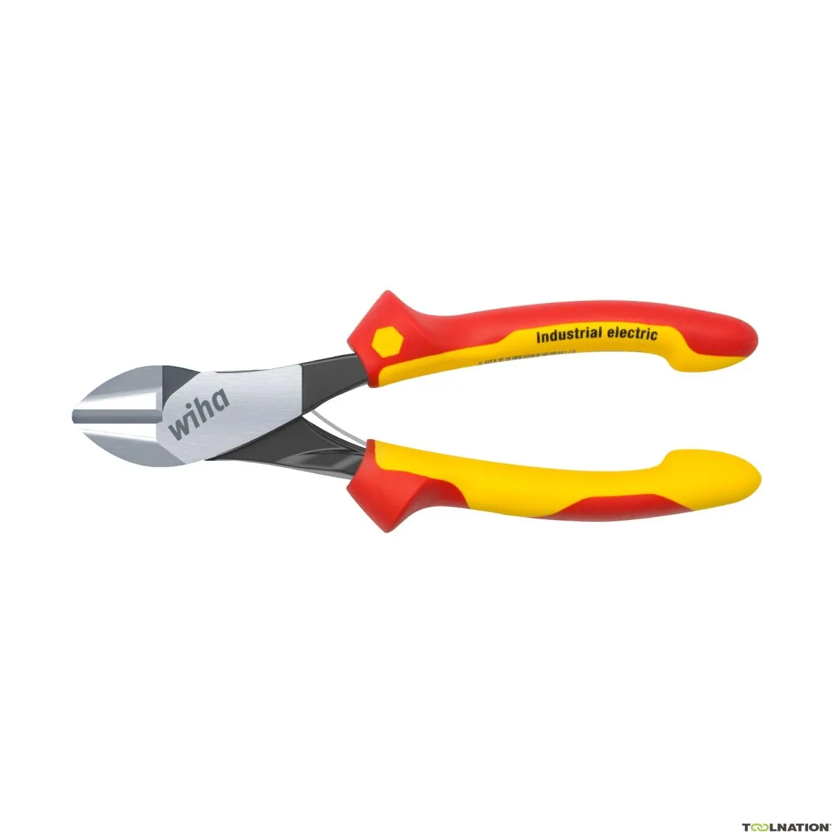 Wiha 41280 Taglierine elettriche industriali con DynamicJoint® con molla di apertura attivabile e disattivabile () 200 mm