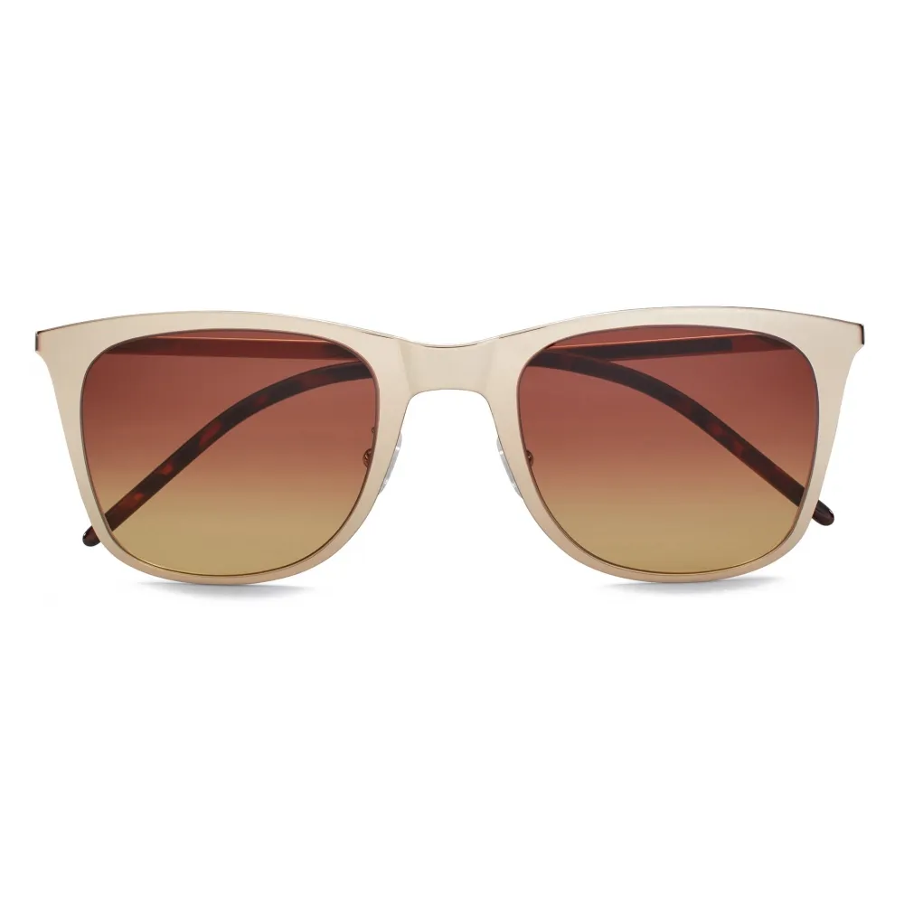 Yves Saint Laurent - Occhiali da Sole SL 51 Slim Metal - Oro Chiaro - Saint Laurent Eyewear