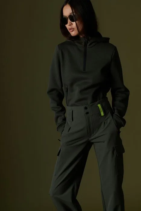 ZERORH+ CLIMATE 4 SEASONS W PANTS Fir Green pantaloni trekking invernale donna