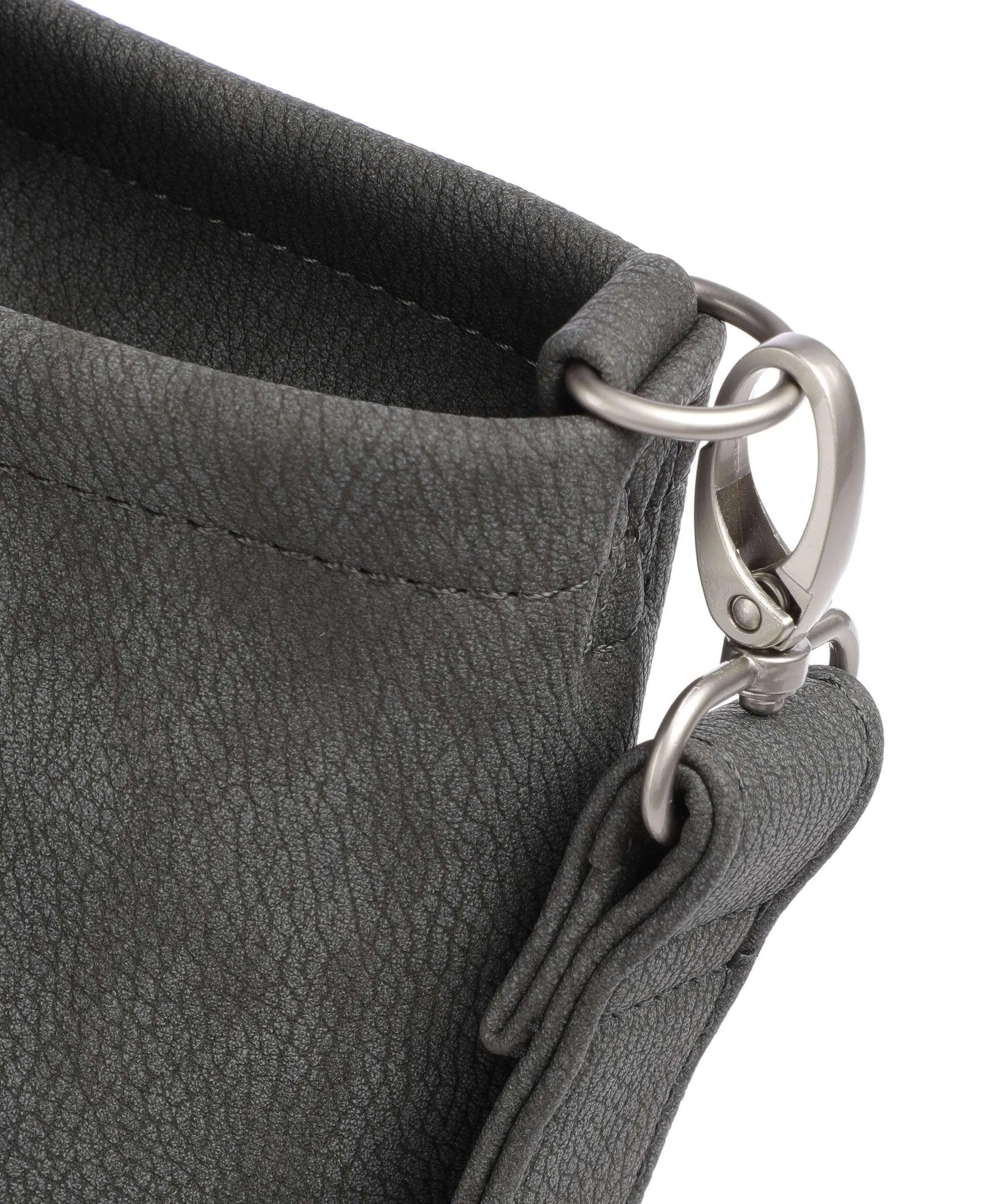  Zwei Mademoiselle.M M145 Borsa shopper pelle sintetica grigio scuro  